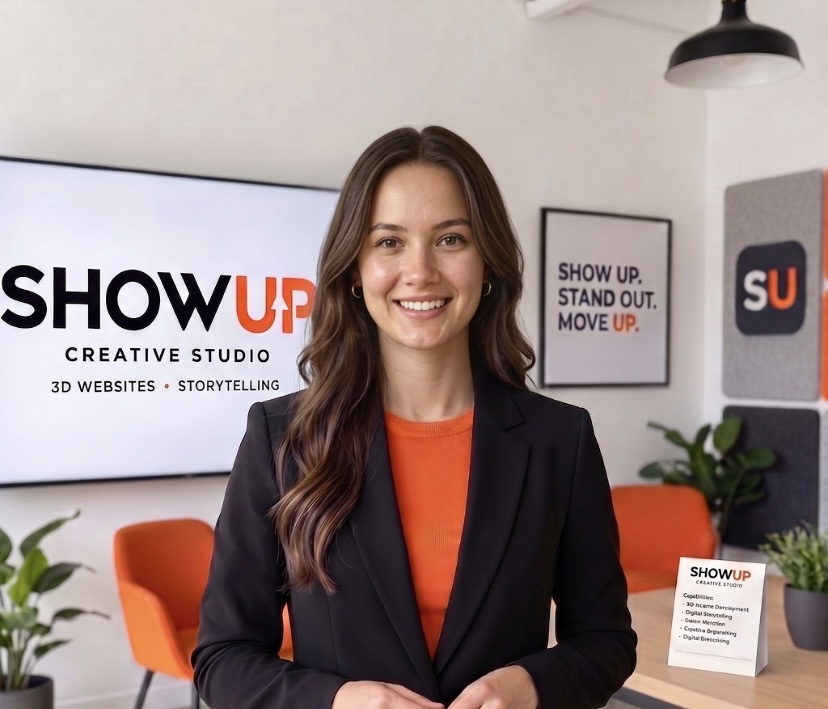Selina Kessler, Gründerin und Kommunikationsdesignerin von SHOWUP